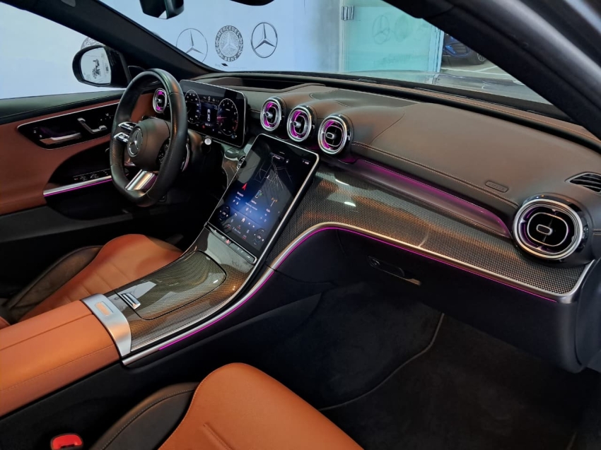 mercedes-benz c 300 2.0 eq boost hibrido amg line 9g-tronic 4p automatico 2023