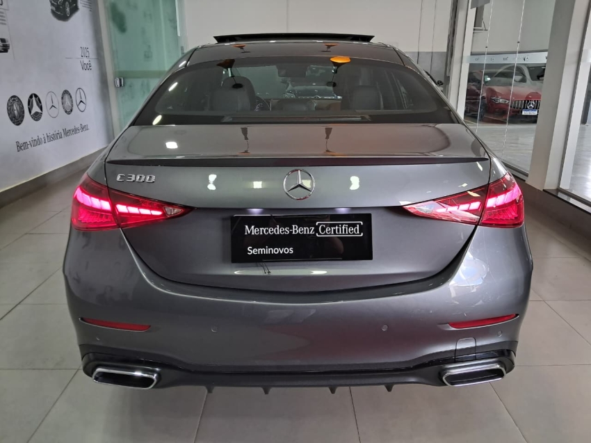 mercedes-benz c 300 2.0 eq boost hibrido amg line 9g-tronic 4p automatico 2023