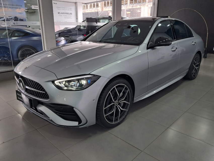 mercedes-benz c 300 2.0 eq boost hibrido amg line 9g-tronic 4p automatico 2025