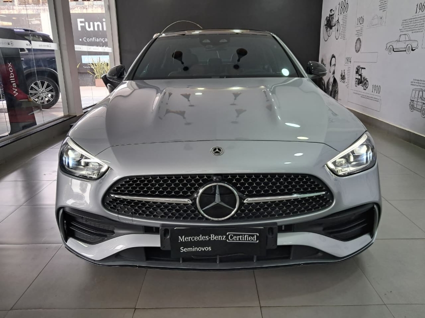 mercedes-benz c 300 2.0 eq boost hibrido amg line 9g-tronic 4p automatico 2025