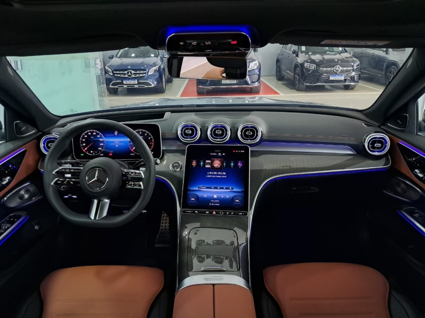 mercedes-benz c 300 2.0 eq boost hibrido amg line 9g-tronic 4p automatico 2025