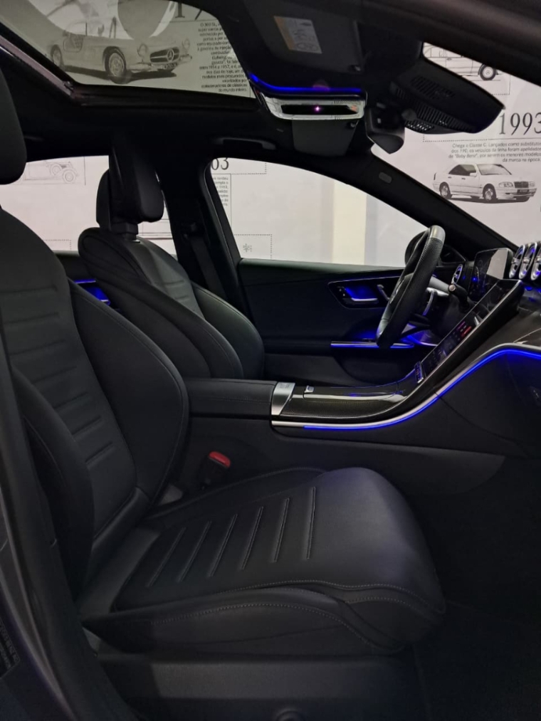 mercedes-benz c 300 2.0 eq boost hibrido amg line 9g-tronic 4p automatico 2025