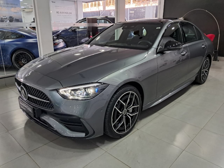 mercedes-benz c 300 2.0 eq boost hibrido amg line 9g-tronic 4p automatico 2025