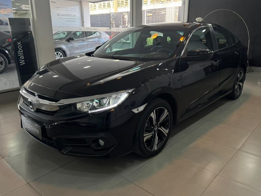 honda civic 2.0 16v flexone ex 4p cvt flex automatico 20193