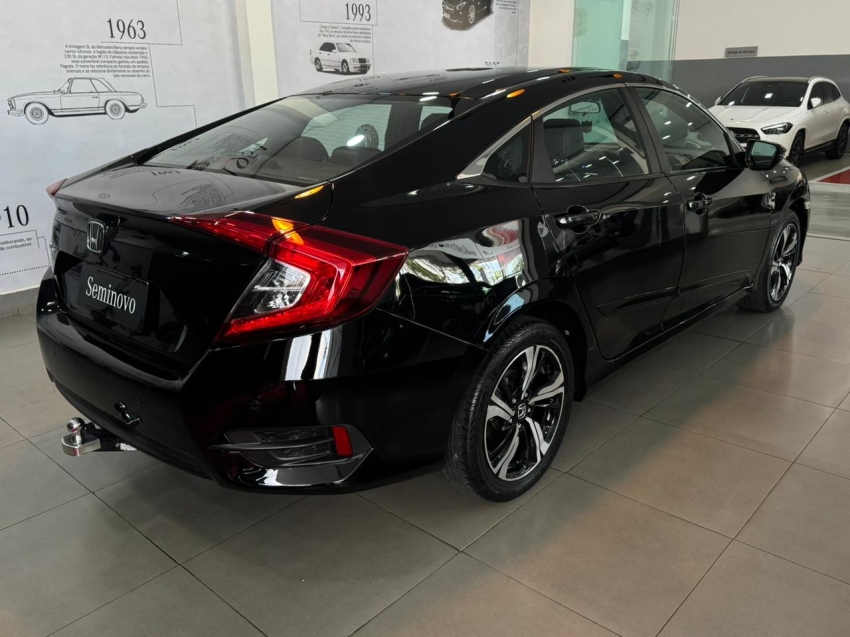 honda civic 2.0 16v flexone ex 4p cvt flex automatico 20196