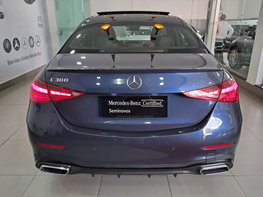 mercedes-benz c 300 2.0 eq boost hibrido amg line 9g-tronic 4p automatico 20235