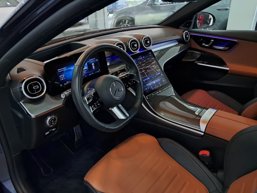 mercedes-benz c 300 2.0 eq boost hibrido amg line 9g-tronic 4p automatico 20237