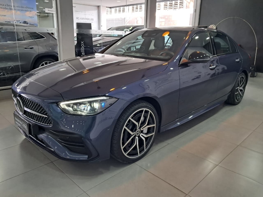 mercedes-benz c 300 2.0 eq boost hibrido amg line 9g-tronic 4p automatico 20233