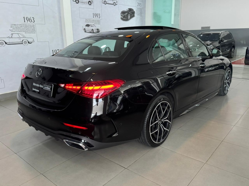 mercedes-benz c 200 1.5 eq boost hibrido amg line 9g-tronic 4p automatico 20236