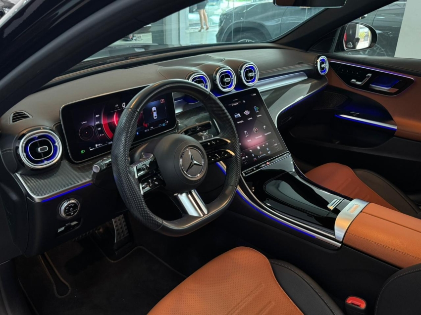 mercedes-benz c 200 1.5 eq boost hibrido amg line 9g-tronic 4p automatico 20237