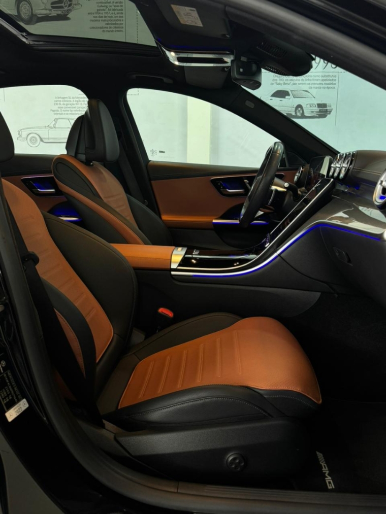 mercedes-benz c 200 1.5 eq boost hibrido amg line 9g-tronic 4p automatico 202311