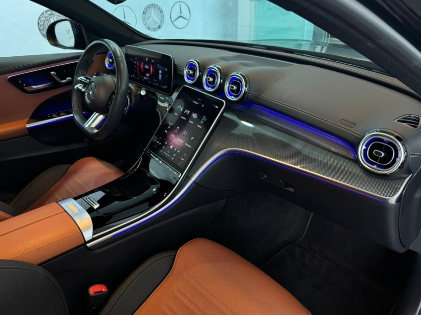 mercedes-benz c 200 1.5 eq boost hibrido amg line 9g-tronic 4p automatico 20239