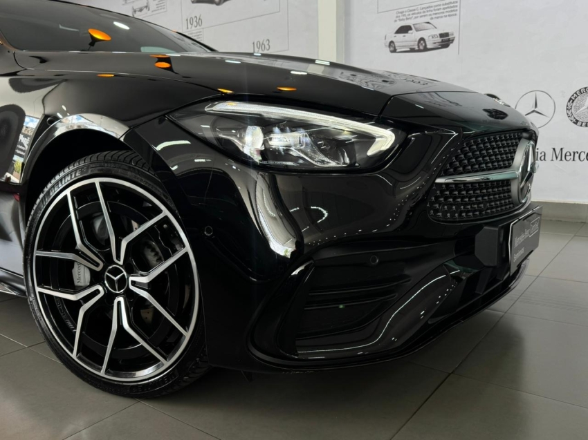 mercedes-benz c 200 1.5 eq boost hibrido amg line 9g-tronic 4p automatico 20231