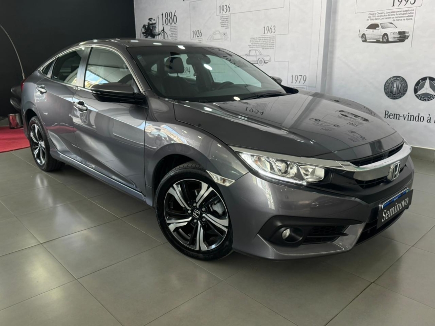 honda civic 2.0 16v flexone exl 4p cvt flex automatico 2017