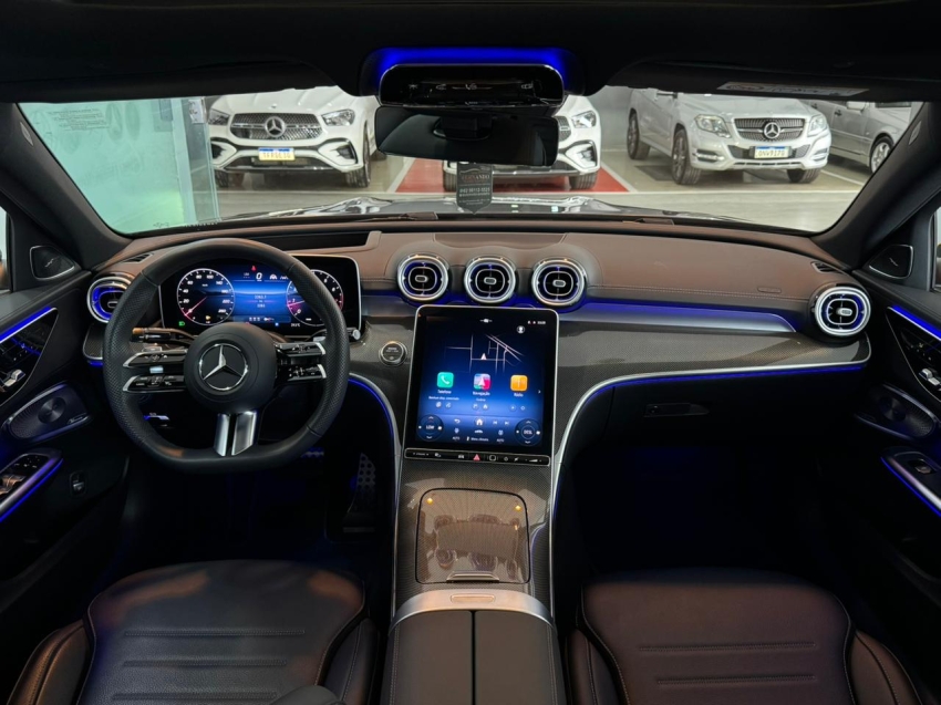 mercedes-benz c 300 2.0 eq boost hibrido amg line 9g-tronic 4p automatico 20258