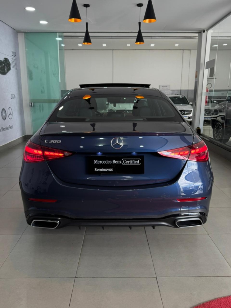 mercedes-benz c 300 2.0 eq boost hibrido amg line 9g-tronic 4p automatico 20255