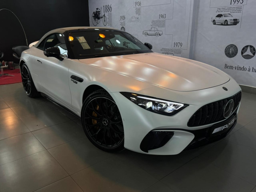 mercedes-benz sl 63 amg 4.0 v8 turbo phev s e performance 4matic+ speedshift hibrido 2p automatico 2026