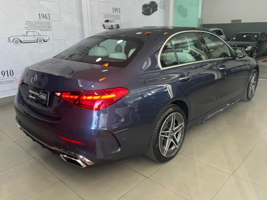 mercedes-benz c 200 1.5 eq boost hibrido amg line 9g-tronic 4p automatico 20246