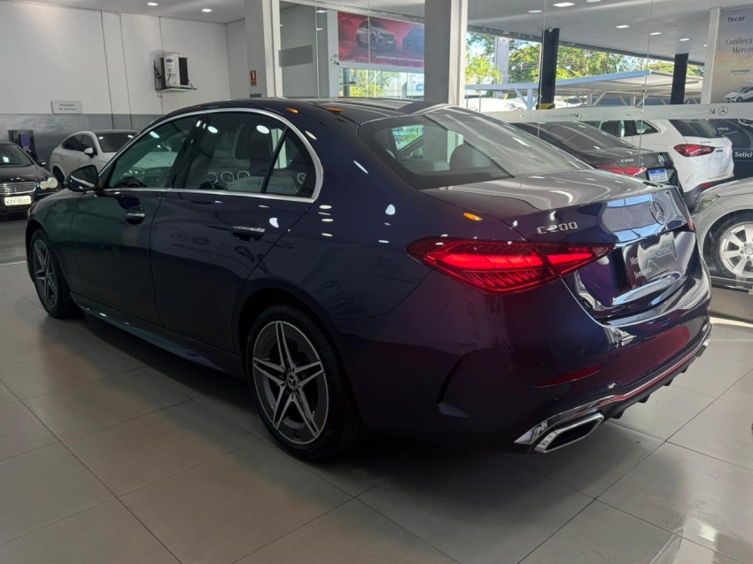 mercedes-benz c 200 1.5 eq boost hibrido amg line 9g-tronic 4p automatico 20244