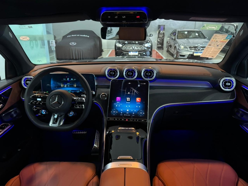 mercedes-benz glc 63 amg 2.0 turbo phev s e performance coupe 4matic+ speedshift hibrido 4p automatico 20268