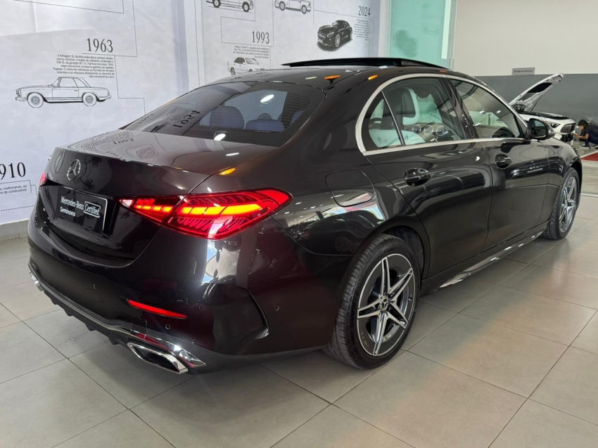 mercedes-benz c 200 1.5 eq boost hibrido amg line 9g-tronic 4p automatico 20236