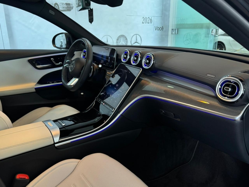 mercedes-benz c 200 1.5 eq boost hibrido amg line 9g-tronic 4p automatico 20239