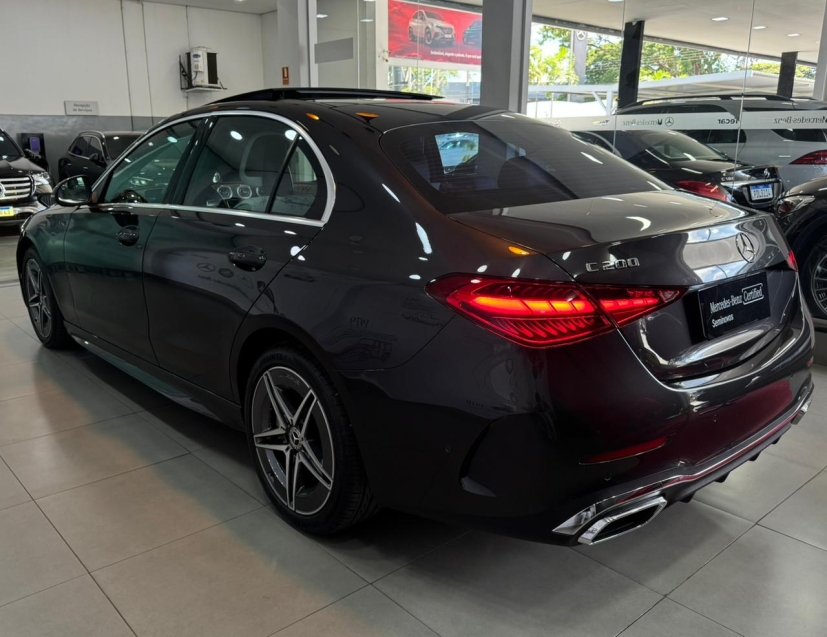 mercedes-benz c 200 1.5 eq boost hibrido amg line 9g-tronic 4p automatico 20234