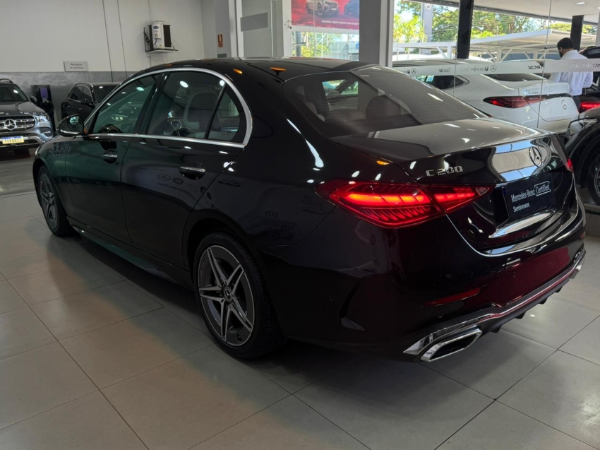 mercedes-benz c 200 1.5 eq boost hibrido amg line 9g-tronic 4p automatico 20244