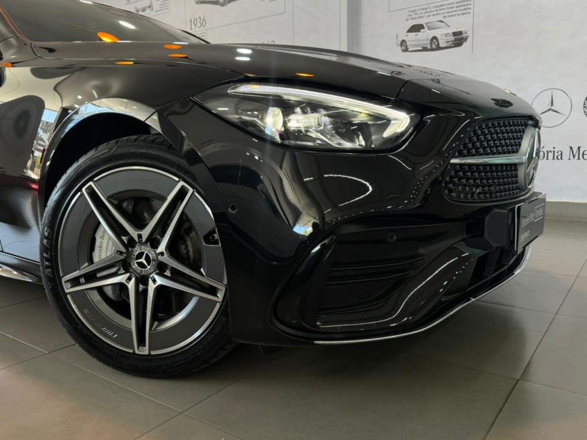 mercedes-benz c 200 1.5 eq boost hibrido amg line 9g-tronic 4p automatico 20241