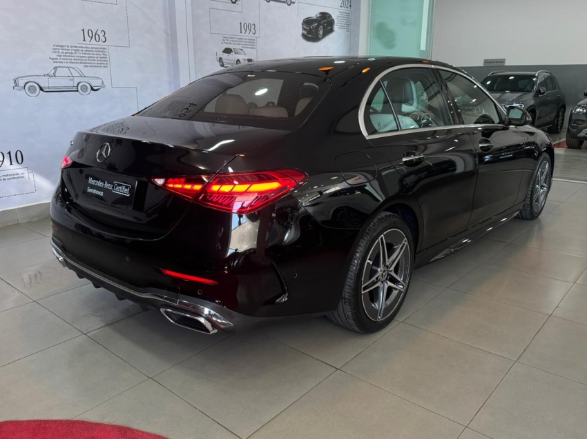 mercedes-benz c 200 1.5 eq boost hibrido amg line 9g-tronic 4p automatico 20246