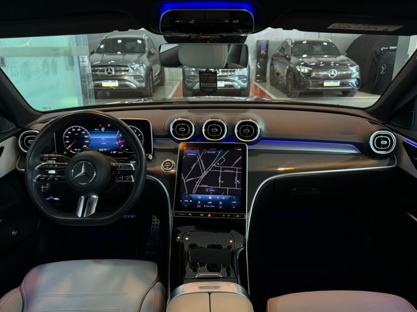 mercedes-benz c 200 1.5 eq boost hibrido amg line 9g-tronic 4p automatico 20248