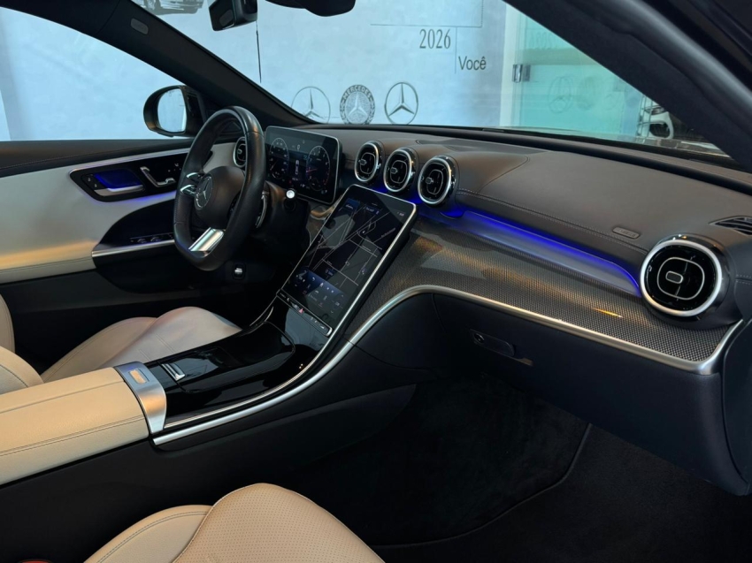 mercedes-benz c 200 1.5 eq boost hibrido amg line 9g-tronic 4p automatico 20249