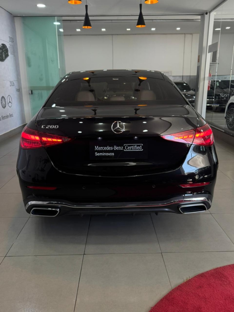 mercedes-benz c 200 1.5 eq boost hibrido amg line 9g-tronic 4p automatico 20245
