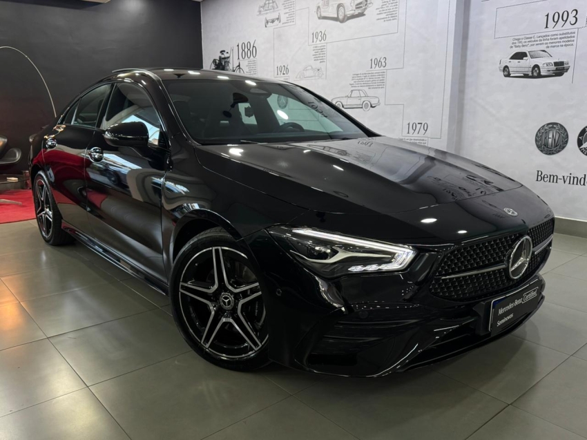 mercedes-benz cla 200 1.3 mhev amg line 7g-dct hibrido 4p automatico 2024