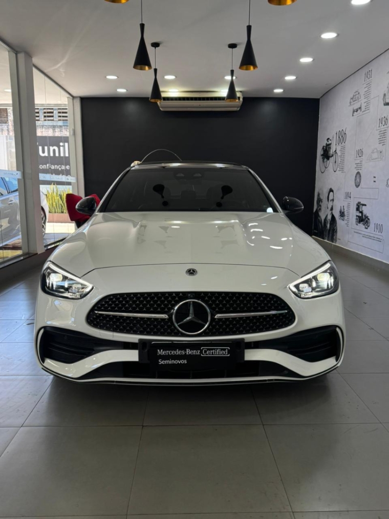 mercedes-benz c 300 2.0 eq boost hibrido amg line 9g-tronic 4p automatico 20252