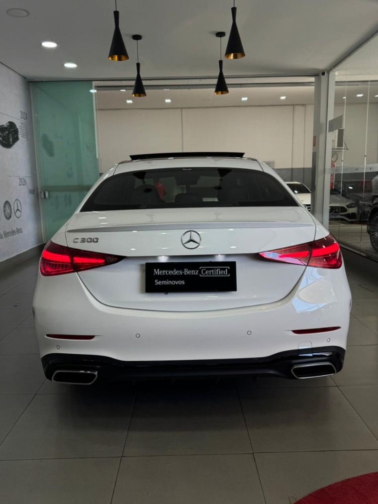 mercedes-benz c 300 2.0 eq boost hibrido amg line 9g-tronic 4p automatico 20255