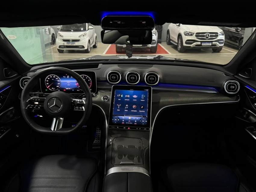 mercedes-benz c 300 2.0 eq boost hibrido amg line 9g-tronic 4p automatico 20248