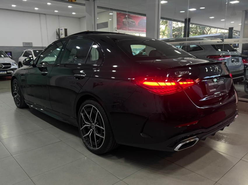 mercedes-benz c 300 2.0 eq boost hibrido amg line 9g-tronic 4p automatico 20244