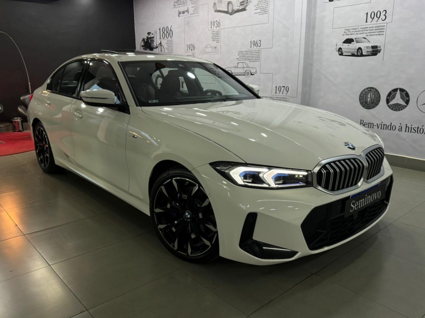 bmw 320i 2.0 16v turbo flex m sport automatico hibrido 4p 2025