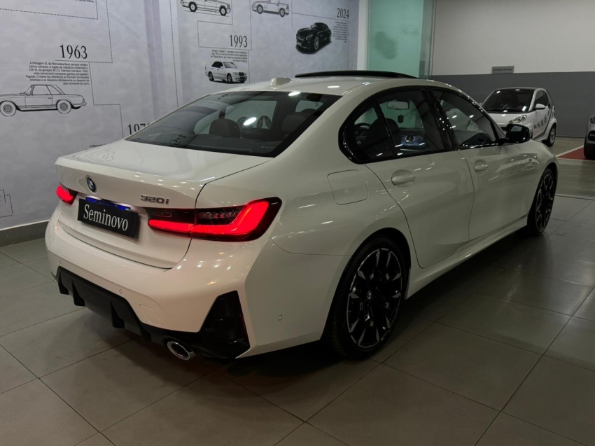 bmw 320i 2.0 16v turbo flex m sport automatico hibrido 4p 20256