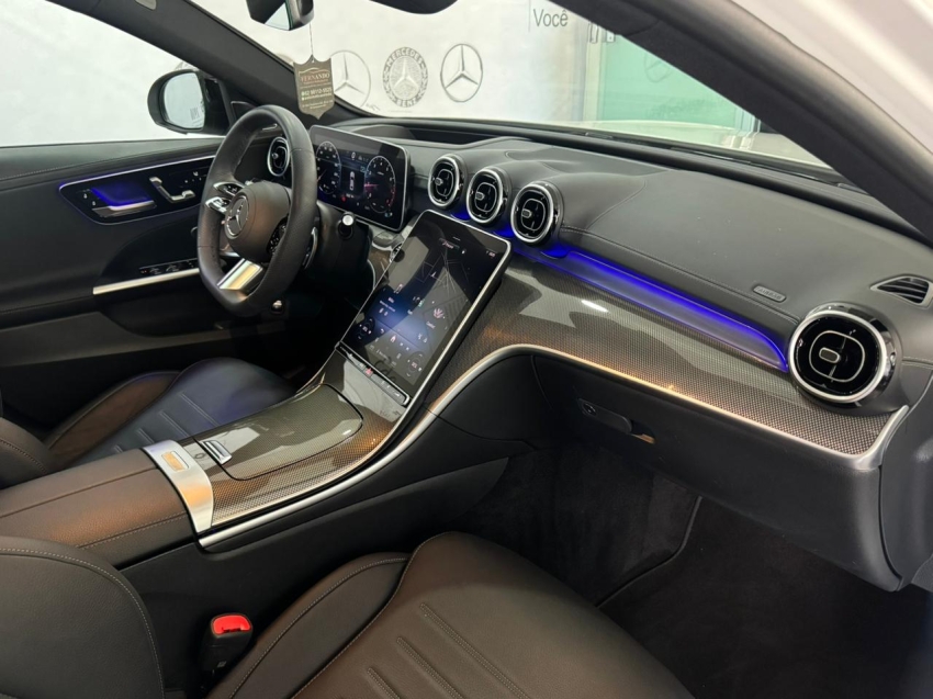 mercedes-benz c 300 2.0 eq boost hibrido amg line 9g-tronic 4p automatico 20249