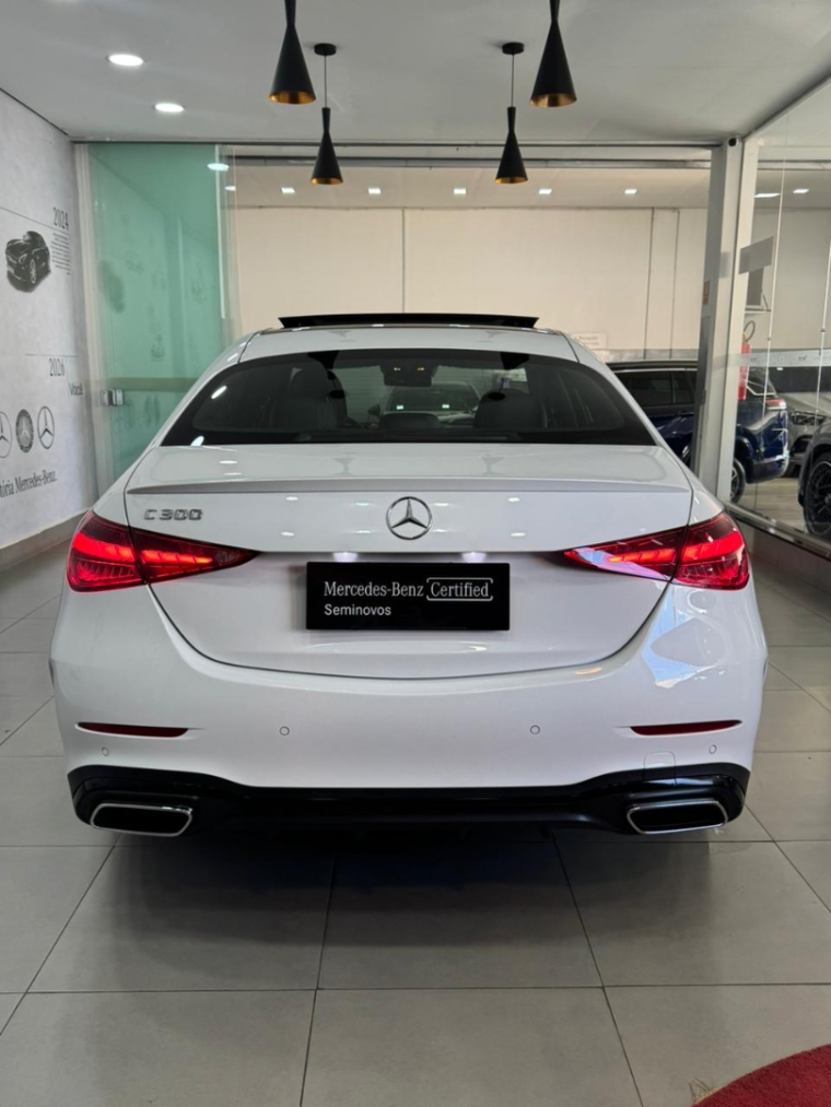 mercedes-benz c 300 2.0 eq boost hibrido amg line 9g-tronic 4p automatico 20244