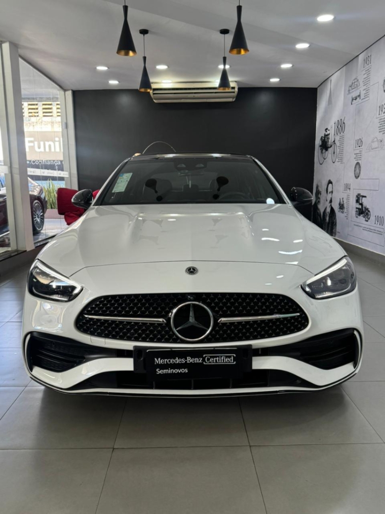 mercedes-benz c 300 2.0 eq boost hibrido amg line 9g-tronic 4p automatico 20241