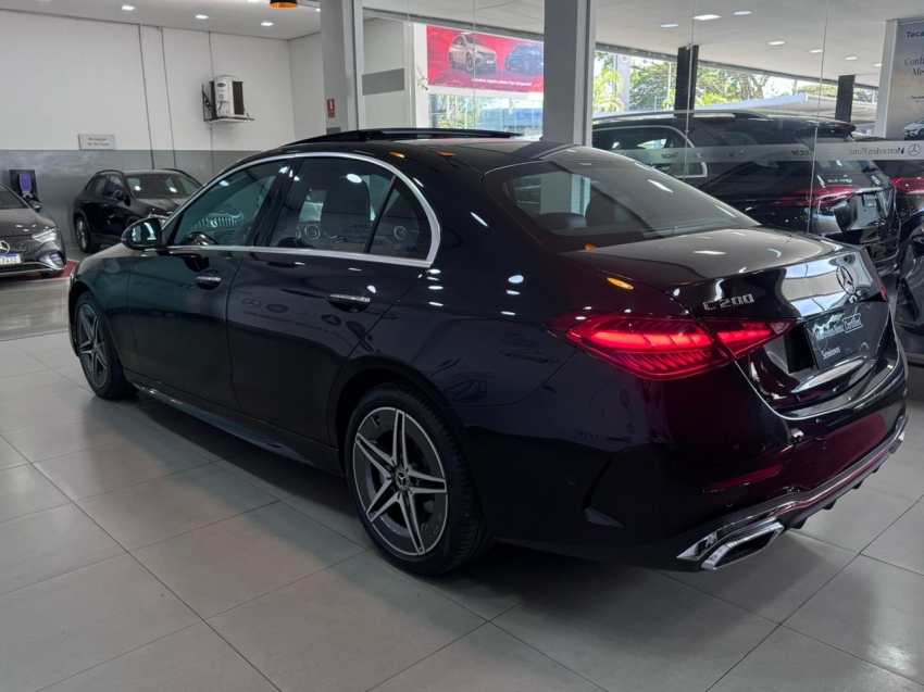 mercedes-benz c 200 1.5 eq boost hibrido amg line 9g-tronic 4p automatico 20243
