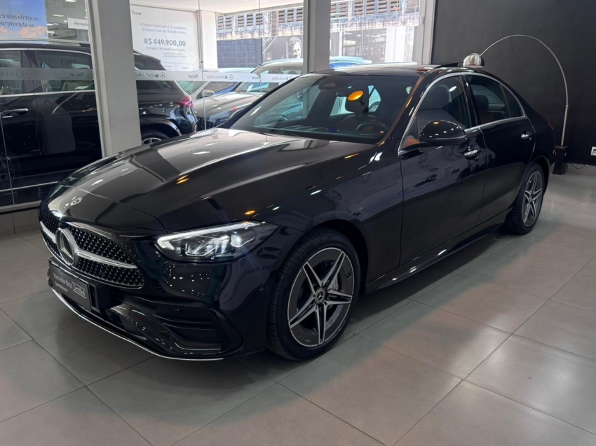 mercedes-benz c 200 1.5 eq boost hibrido amg line 9g-tronic 4p automatico 20244