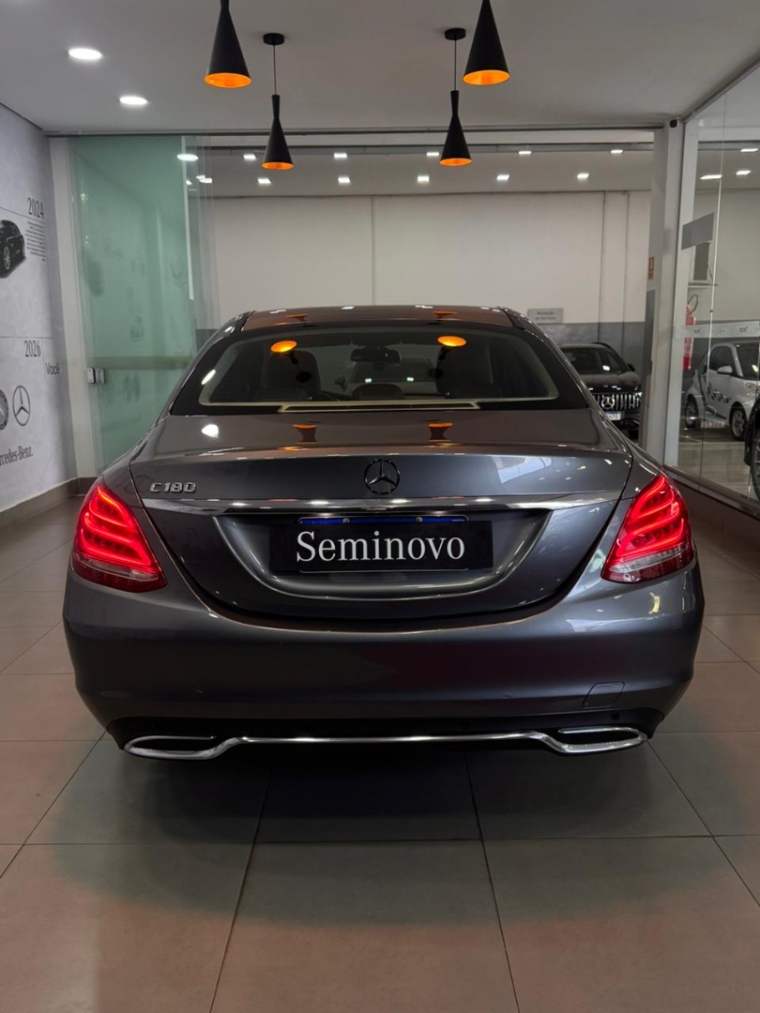 mercedes-benz c 180 1.6 cgi avantgarde 16v turbo gasolina 4p automatico flex 20172