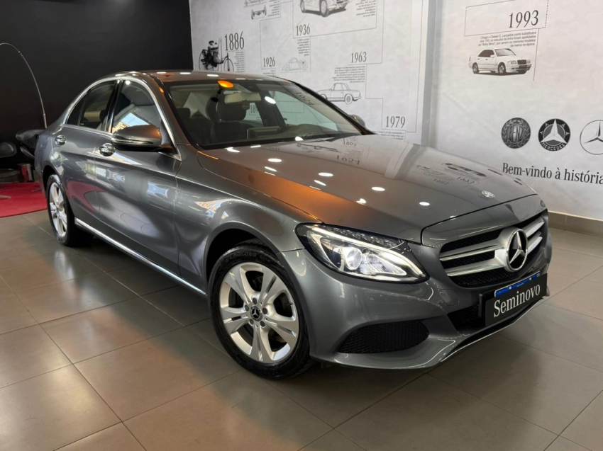 mercedes-benz c 180 1.6 cgi avantgarde 16v turbo gasolina 4p automatico flex 2017