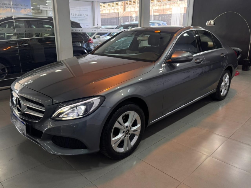mercedes-benz c 180 1.6 cgi avantgarde 16v turbo gasolina 4p automatico flex 20174