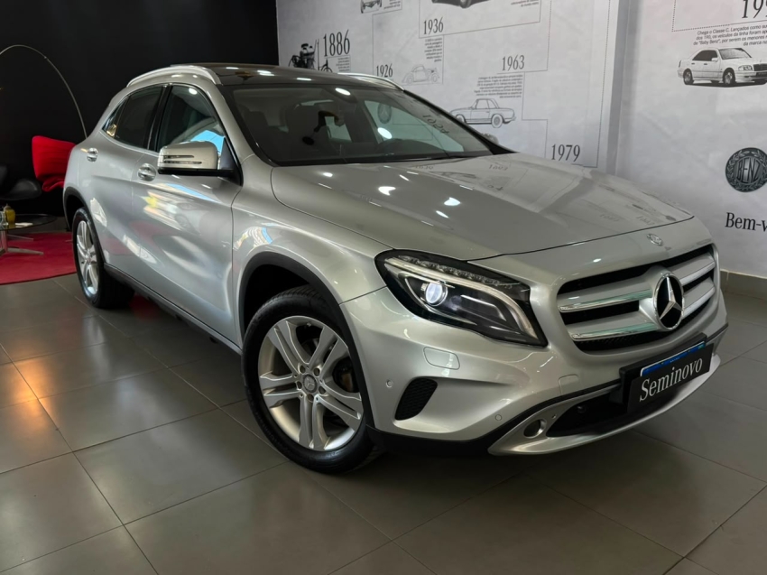 mercedes-benz gla 200 1.6 cgi enduro 16v turbo flex 4p automatico 20170