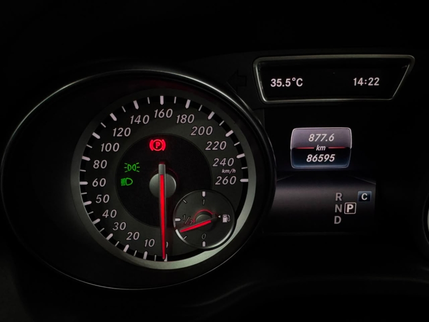 mercedes-benz gla 200 1.6 cgi enduro 16v turbo flex 4p automatico 201712